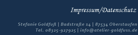 Impressum und Datenschutz